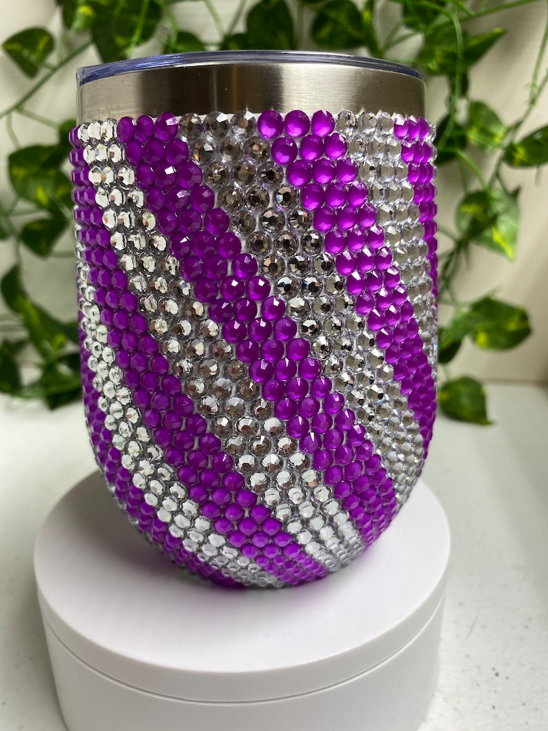 Neon Abstract Colors Stainless Steel Wine Tumbler