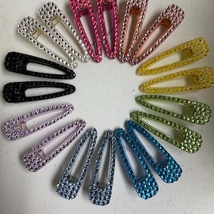 Rhinestone Snap Clip - Etsy display picture 2