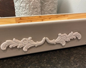 Rustic Country French Farmhouse Box - Storage Box - Decorative Box - Table Decor - Kitchen Decor - Bathroom Decor