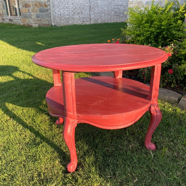 Antique French Country Coffee Table Etsy