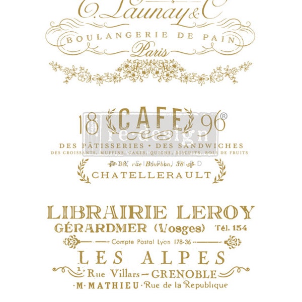 French Transfer - Etsy
