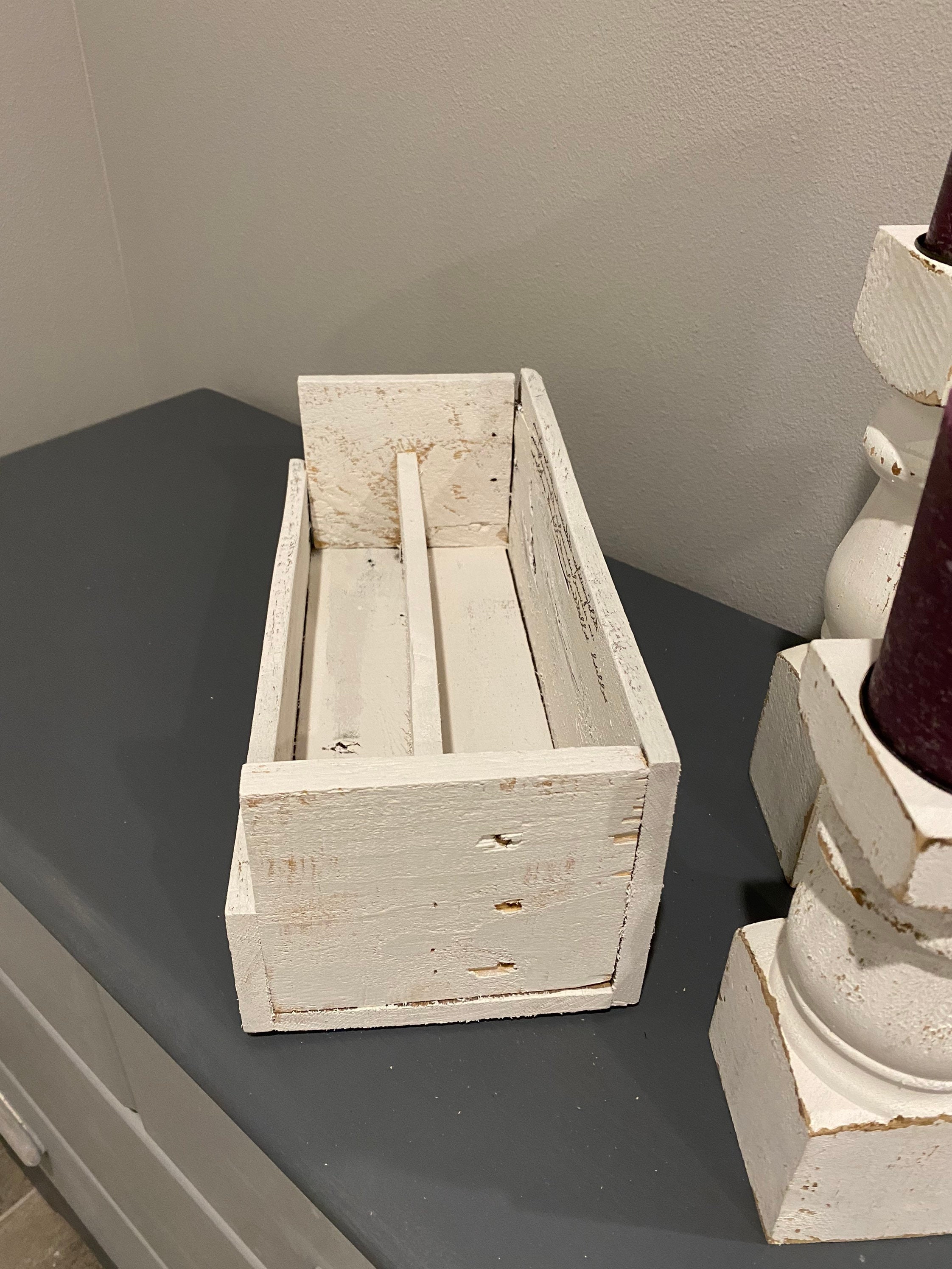 Rustic Country French Farmhouse Desk Organizer Letter Holder Etsy