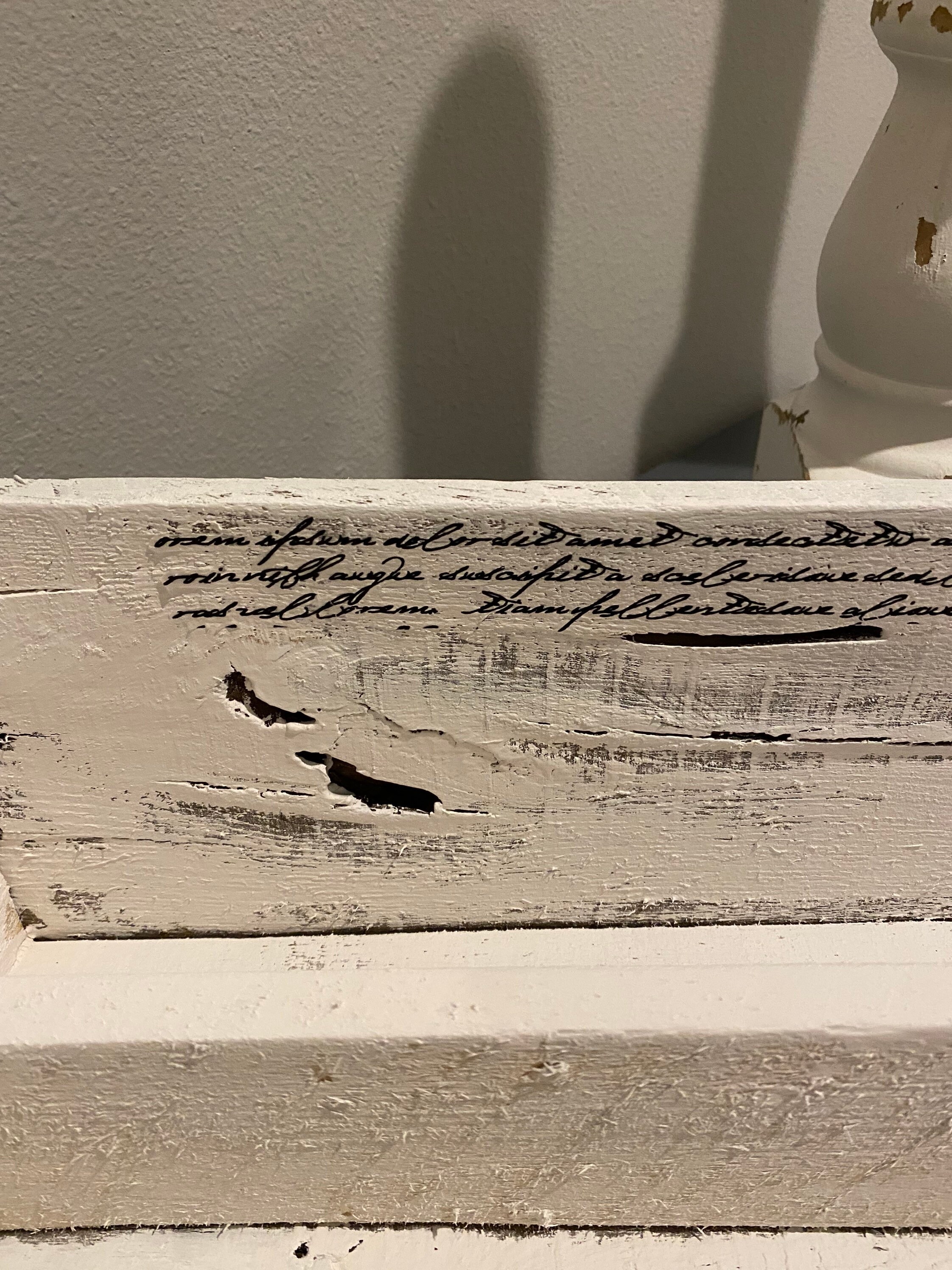 Rustic Country French Farmhouse Desk Organizer Letter Holder Etsy