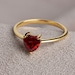 see more listings in the Birthstone Heart Rings section