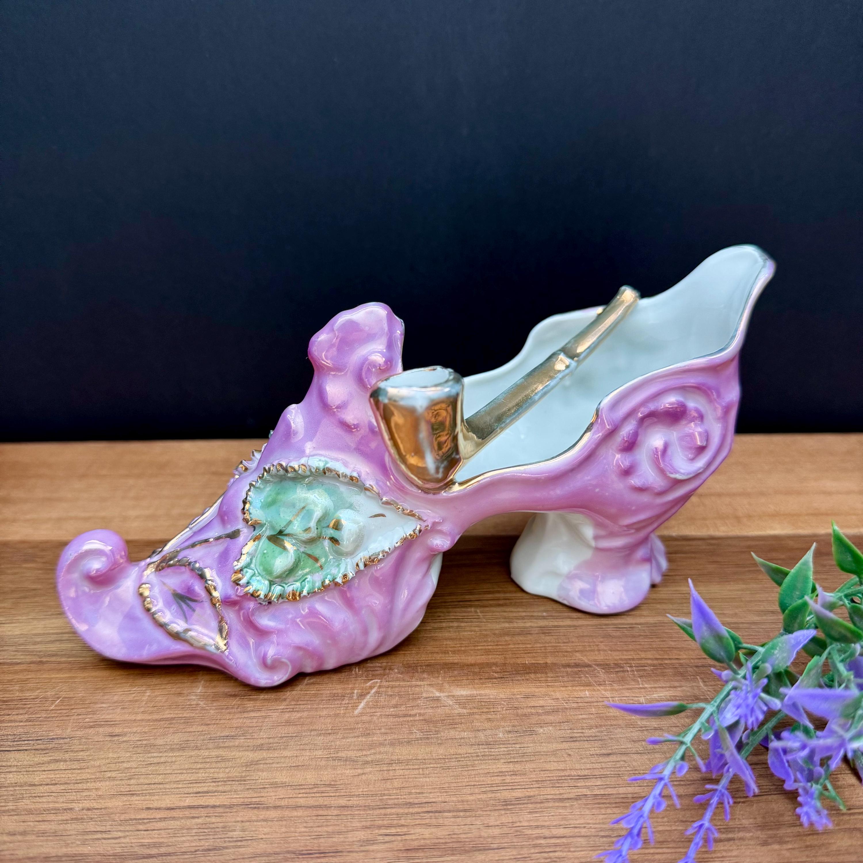 Rare Porcelain Vintage Ceramic Shoes - Etsy