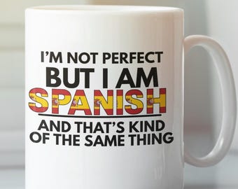 Divertida taza de café con el orgullo español, regalo español