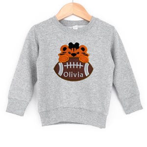 Embroidered Bengal Tiger Kids Sweatshirt