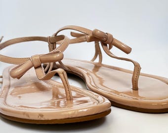 Kate Spade Schleifen flache Sandalen