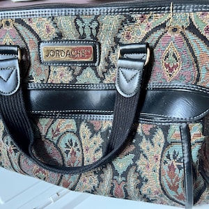 Embroidered Jordache Overnight Bag