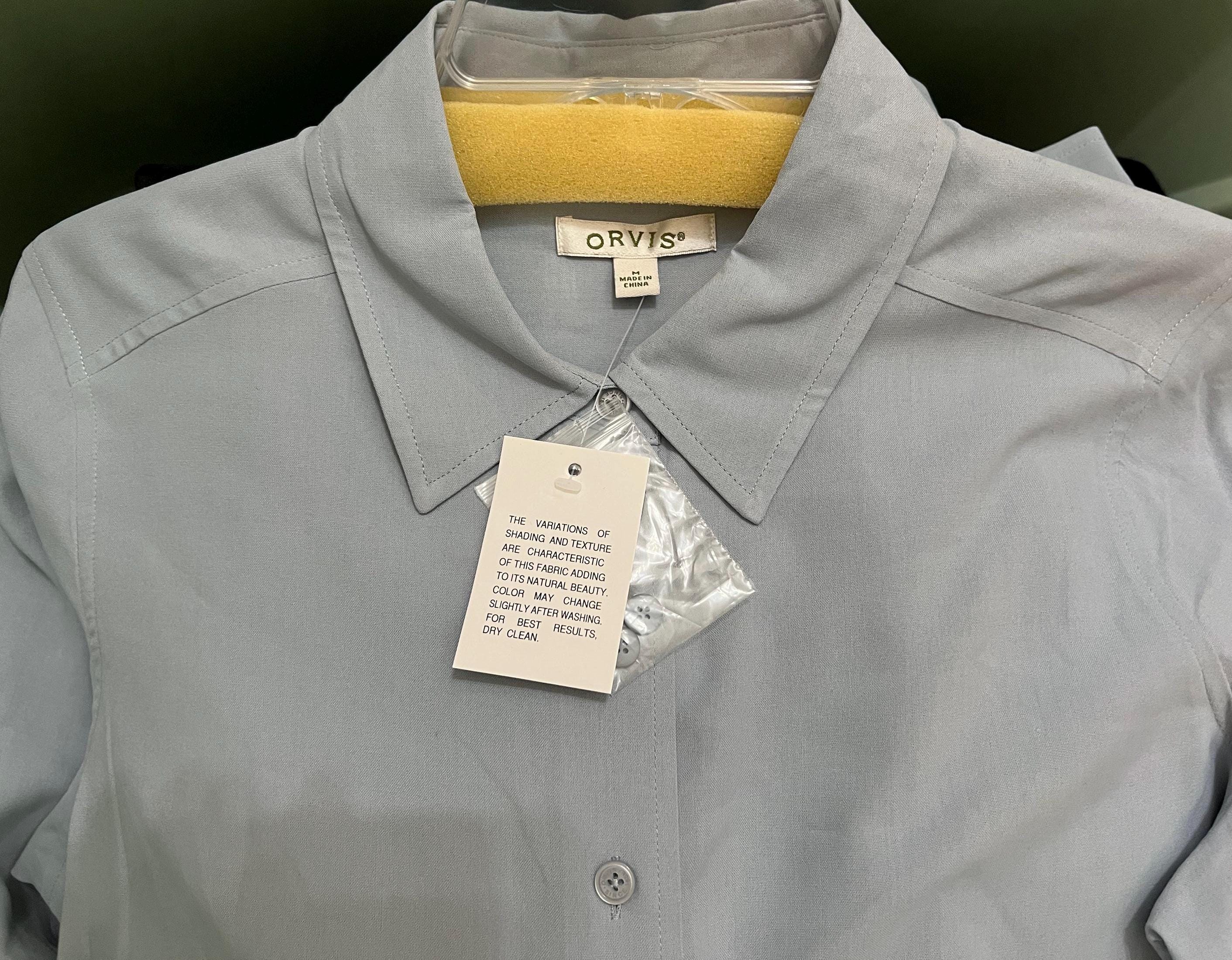 Orvis Silk Shirt - Etsy UK