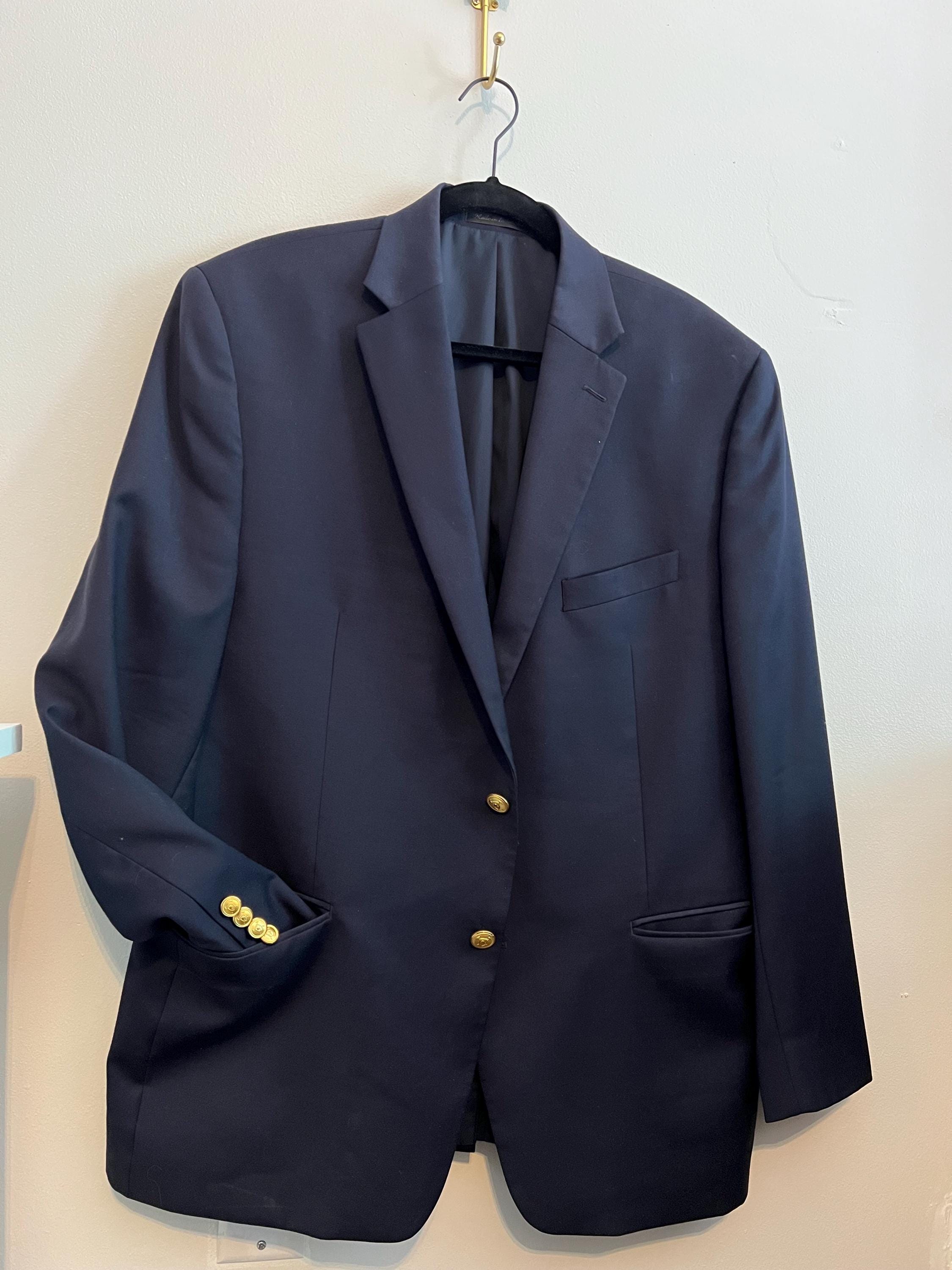 Ralph Lauren Navy Blazer - Etsy