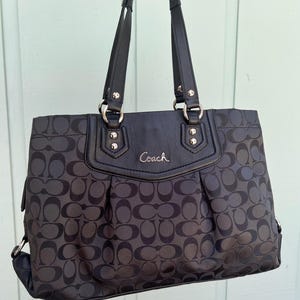Coach Madison Jacquard Shoulder Bag