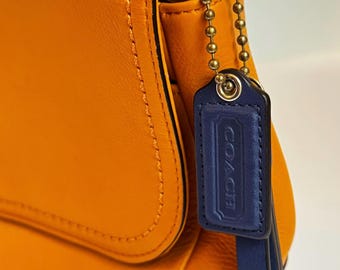 Vintage Coach Park Umhängetasche mit Drehverschluss