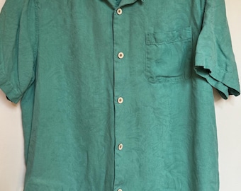 Camisa de seda vintage Tommy Bahama