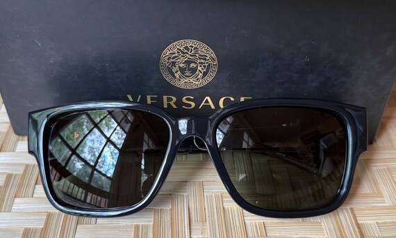Versace Sunglasses New in Box With Versace Case - Etsy Israel display picture 2