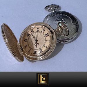Vintage Style Pocket Watch / 2 Styles