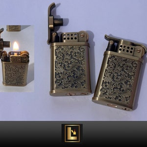 Vintage Style Bronze Lighter
