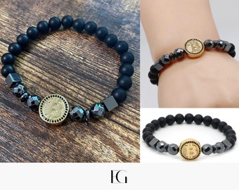 Bitcoin Crypto Bracelet Unisex