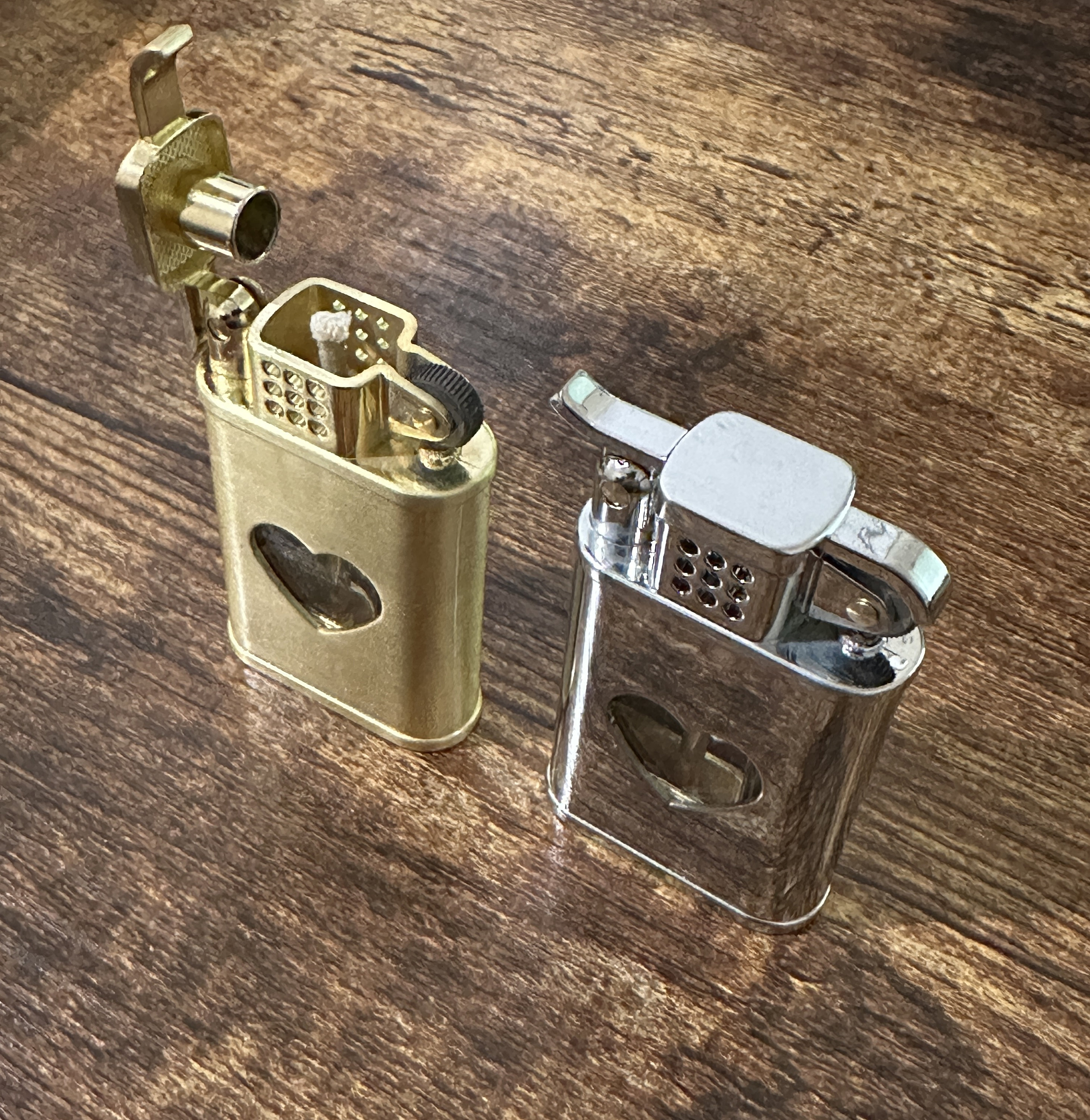 Accendino Vintage A Petrolio In Acciaio Inossidabile - Accendino Pieghevole Antivento Con Confezione Regalo Per Uomini - Foto 9