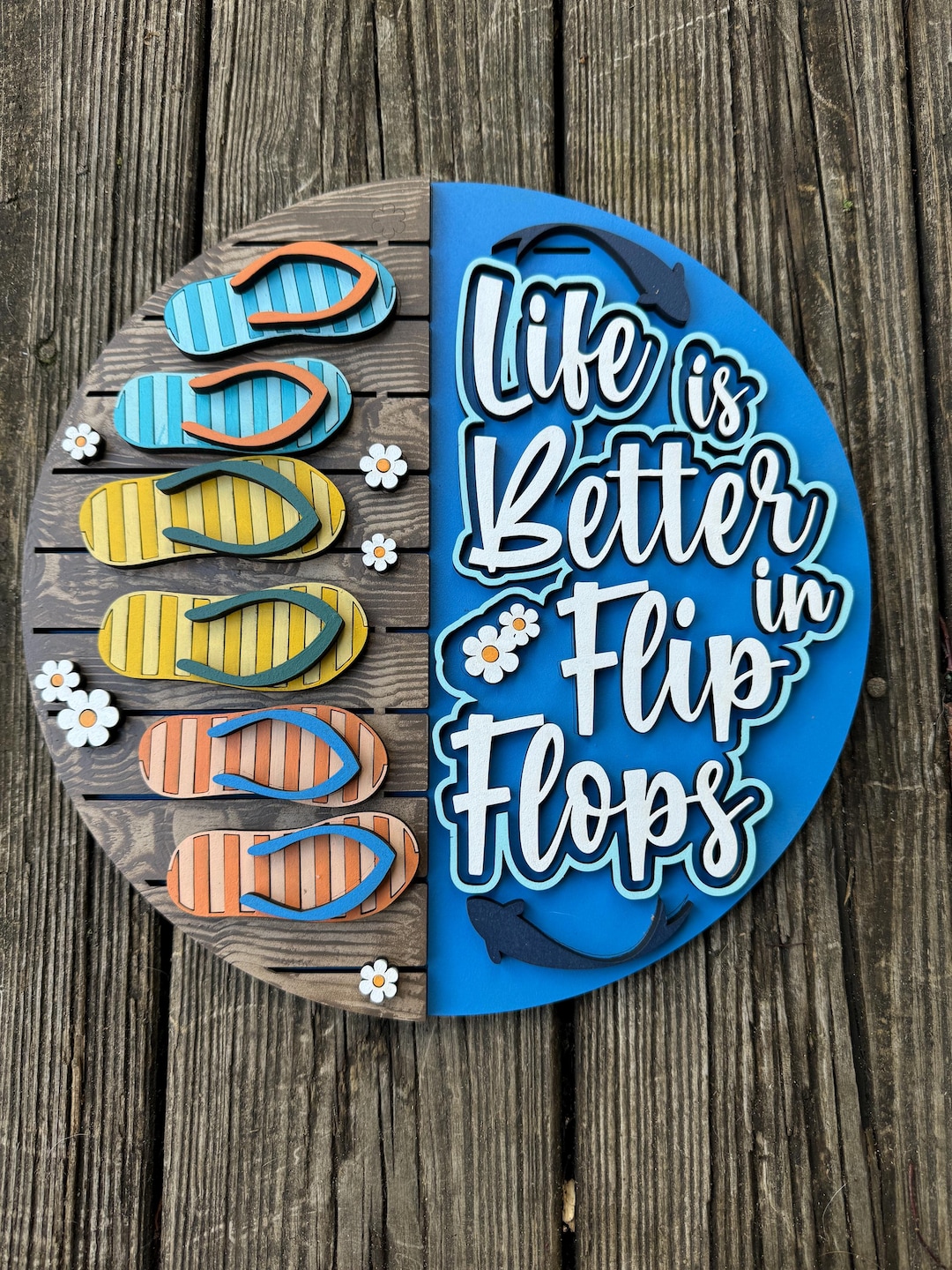 Life is Better in Flip Flops - Etsy