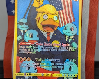 ドナルド・トランプ ポケモンカード - Etsy 日本