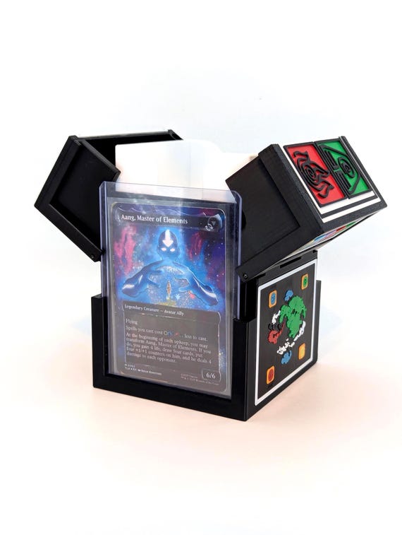 avatar mtg commander deck Box EDH AVATAR-BUNDLE WITH 5 BOXES STL File for 3D printingCults Ideal for the protection and archival safe storage of double MTG Commander Deck EDH Deck