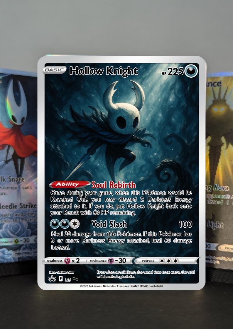Hollow Knight Holographic Proxy Card Set: Fan Art Collectibles - Etsy Hollow Knight Holographic Proxy Card Set: Fan Art Collectibles - Etsy