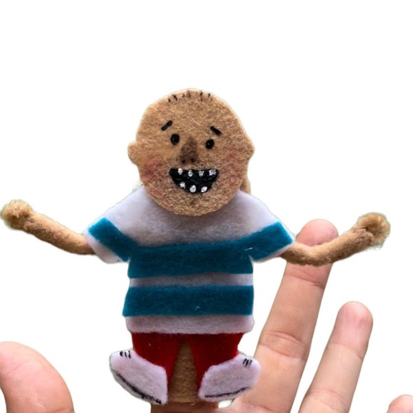 No David! Felt Finger Puppet Great for Pre-K, Preschool, kinder, Kindergarten Teachers