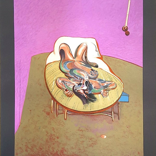 Francis Bacon, Lithografische tentoonstellingsaffiche, 1966