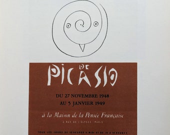 Pablo Picasso - Poteries de Picasso 1948-1949, Original Lithograph
