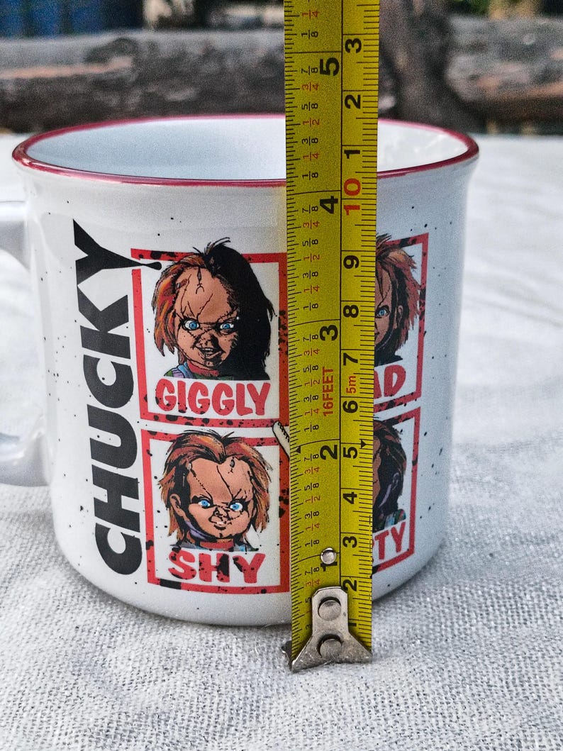 Silver Buffalo Chucky Moods Camper Mug - Thumbnail 5