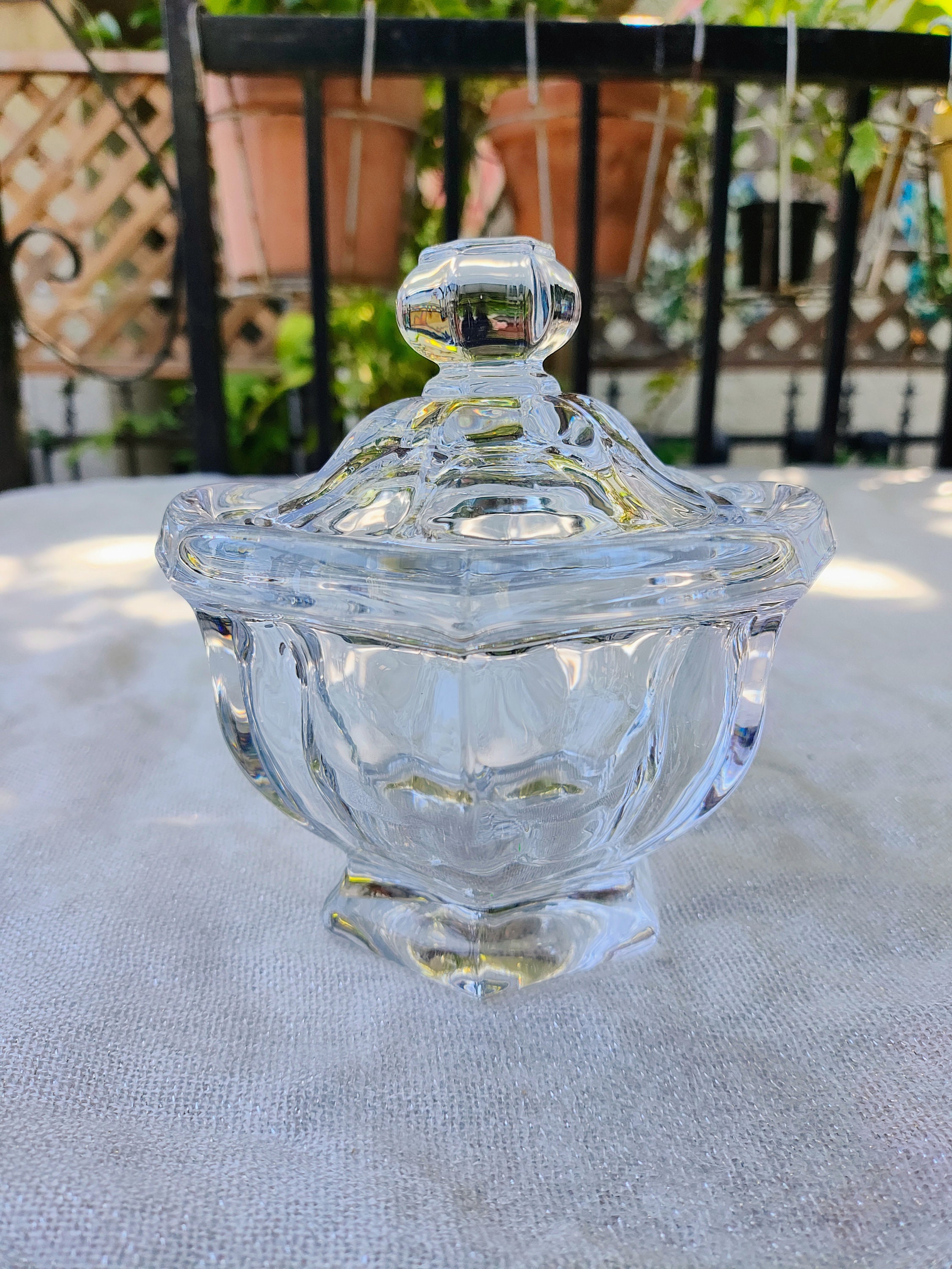 Baccarat Sugar Bowl - Etsy Baccarat Sugar Bowl - Etsy