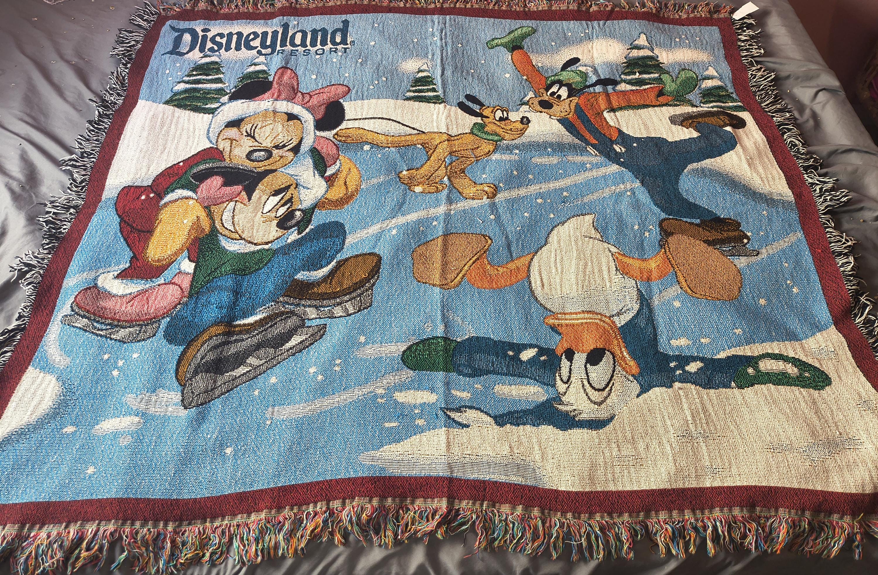 Disneyland Tapestry Blanket - Etsy