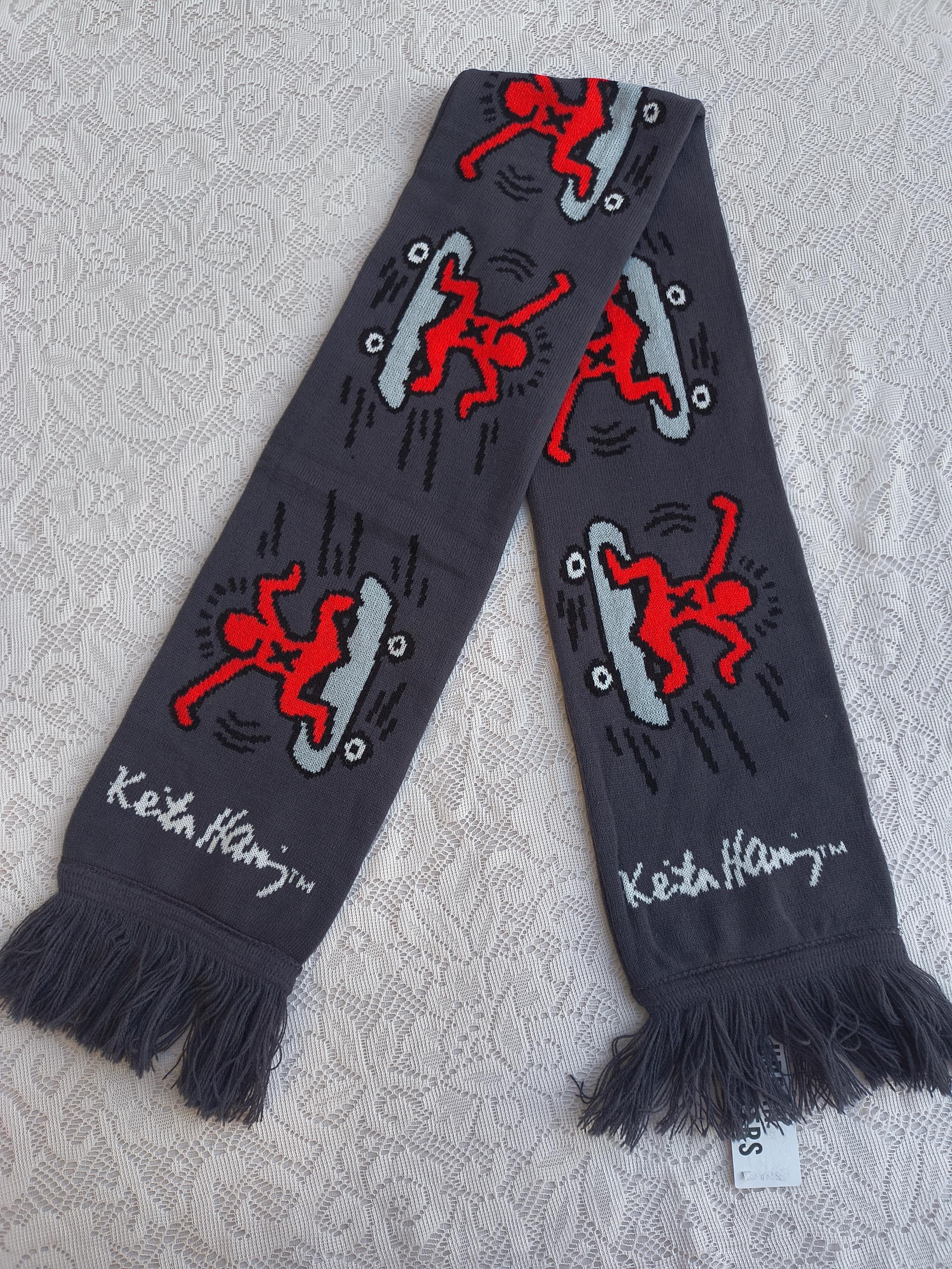 Keith Haring Scarf - Etsy