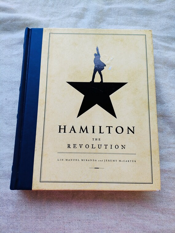 HAMILTON the Revolution Hardcover Book Etsy