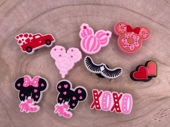 Valentines Croc Charms for Croc Clogs Only 