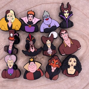 Villain Croc Charms for Crocs Clogs Only Etsy