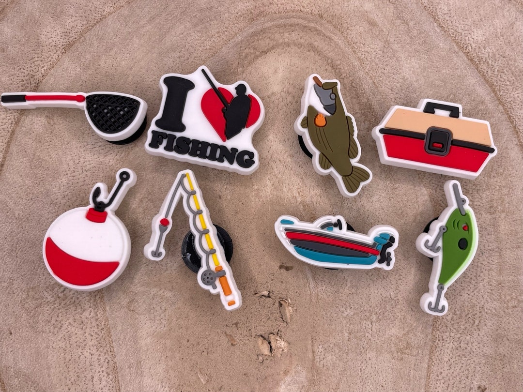 Fishing Collection Croc Charms for Croc Clogs Only Etsy