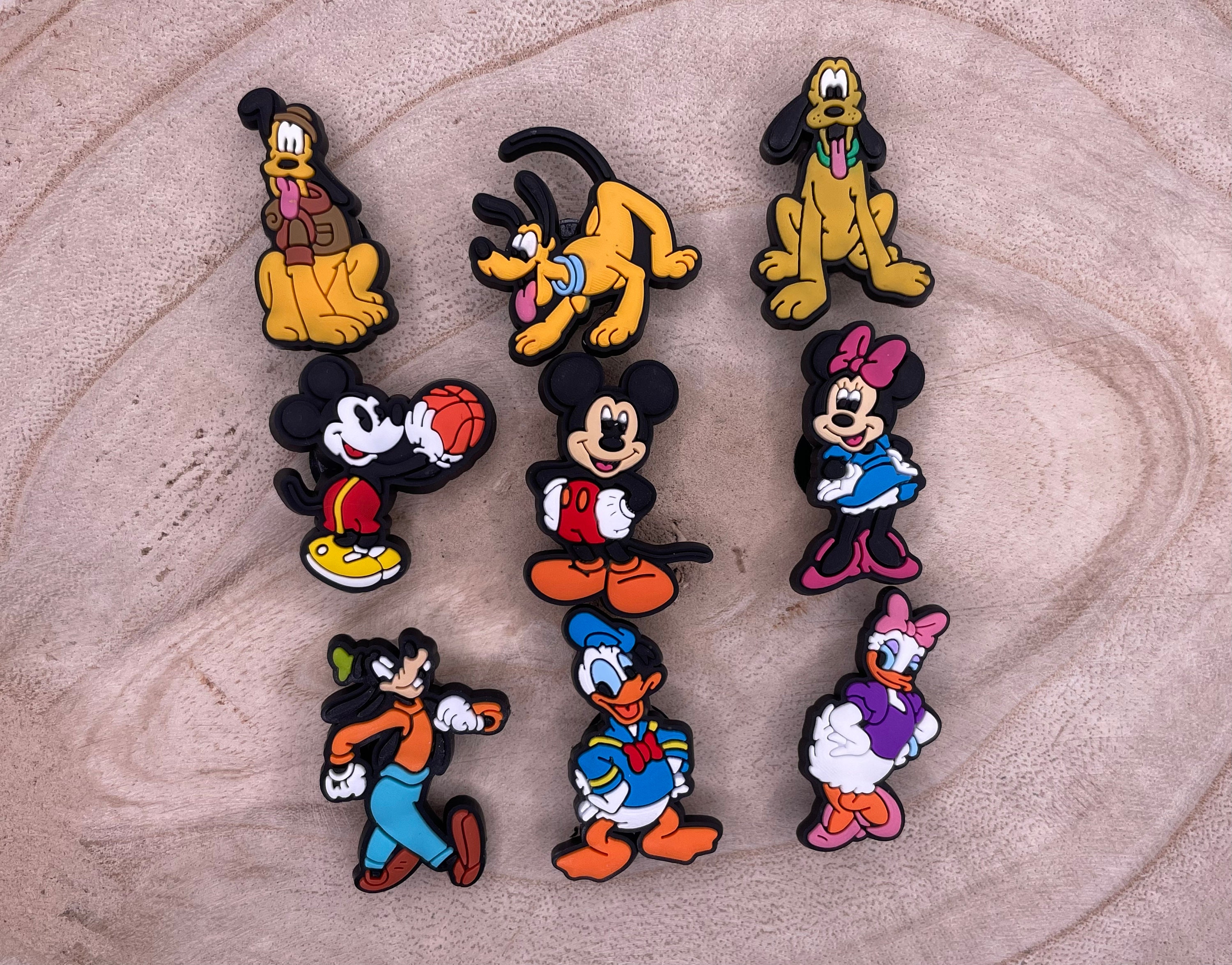 Set of 5 Cute Disney Ears Croc Charms