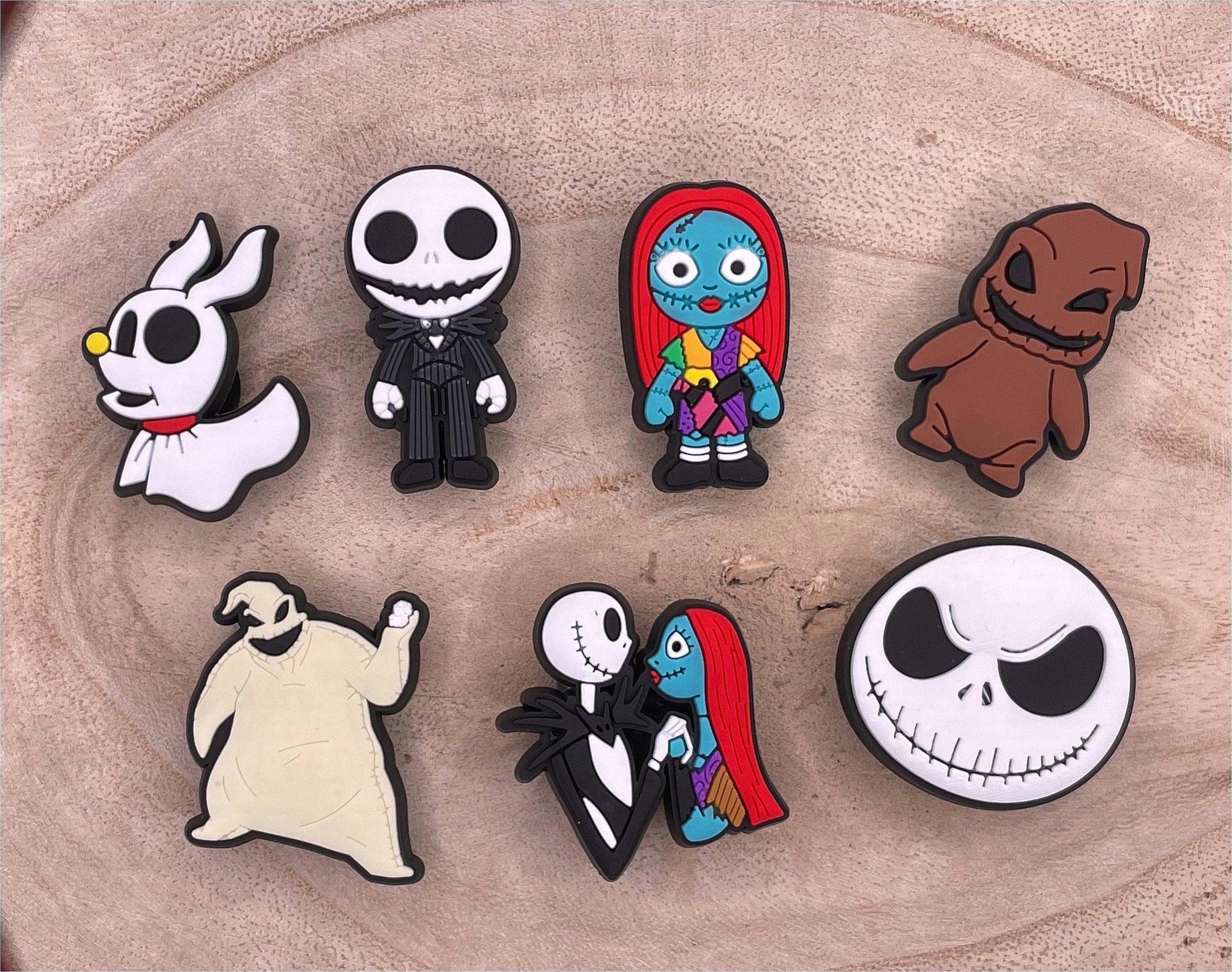 Nightmare Before Christmas Croc Charms 