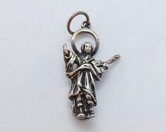 SAN PANCRACIO Pendentif Argent Massif