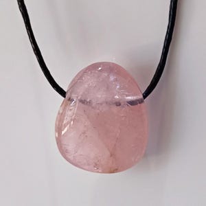 Extra quality Rose Quartz Pendant