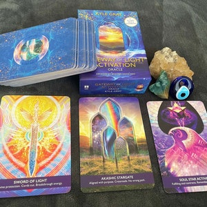 Lectura de cartas del Oráculo a ciegas: Activación del Portal de la Luz
