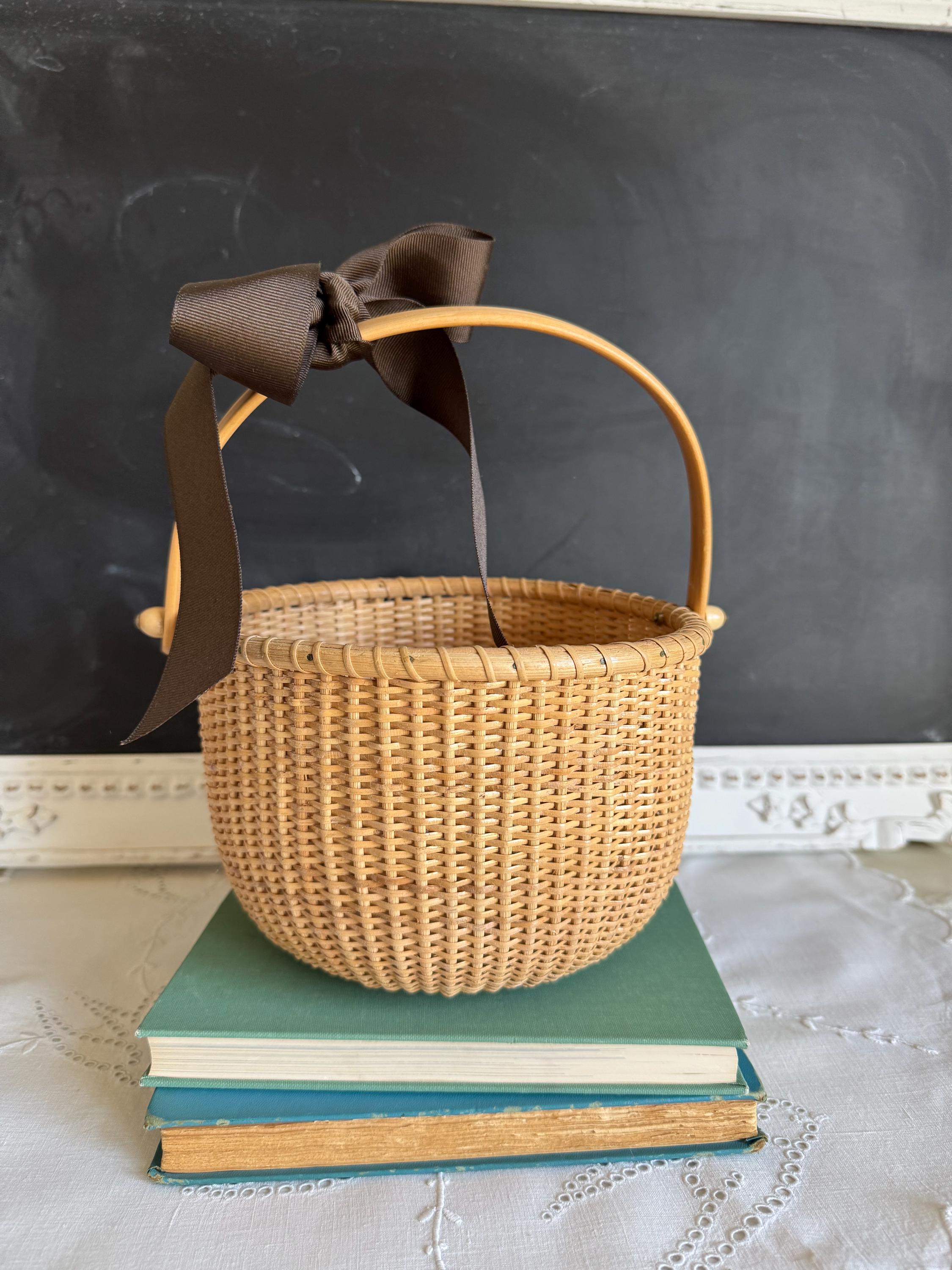 7 inch Nantucket Cherrywood Basket Kit