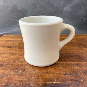 Vintage Mayer China Creamy White Mug, Restaurant Ware, Coffee Mug, Ironstone Mug, Heavy Mug