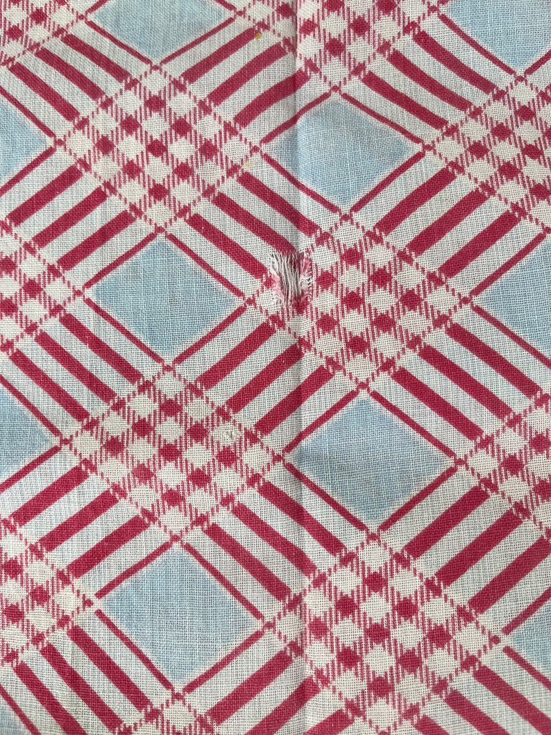 Vintage Feed Sack Fabric, New Old Stock, Vintage Fabric image 10