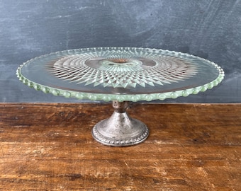 Vintage Duchin Creations Sterling Silver Cake Plate, Cake Stand