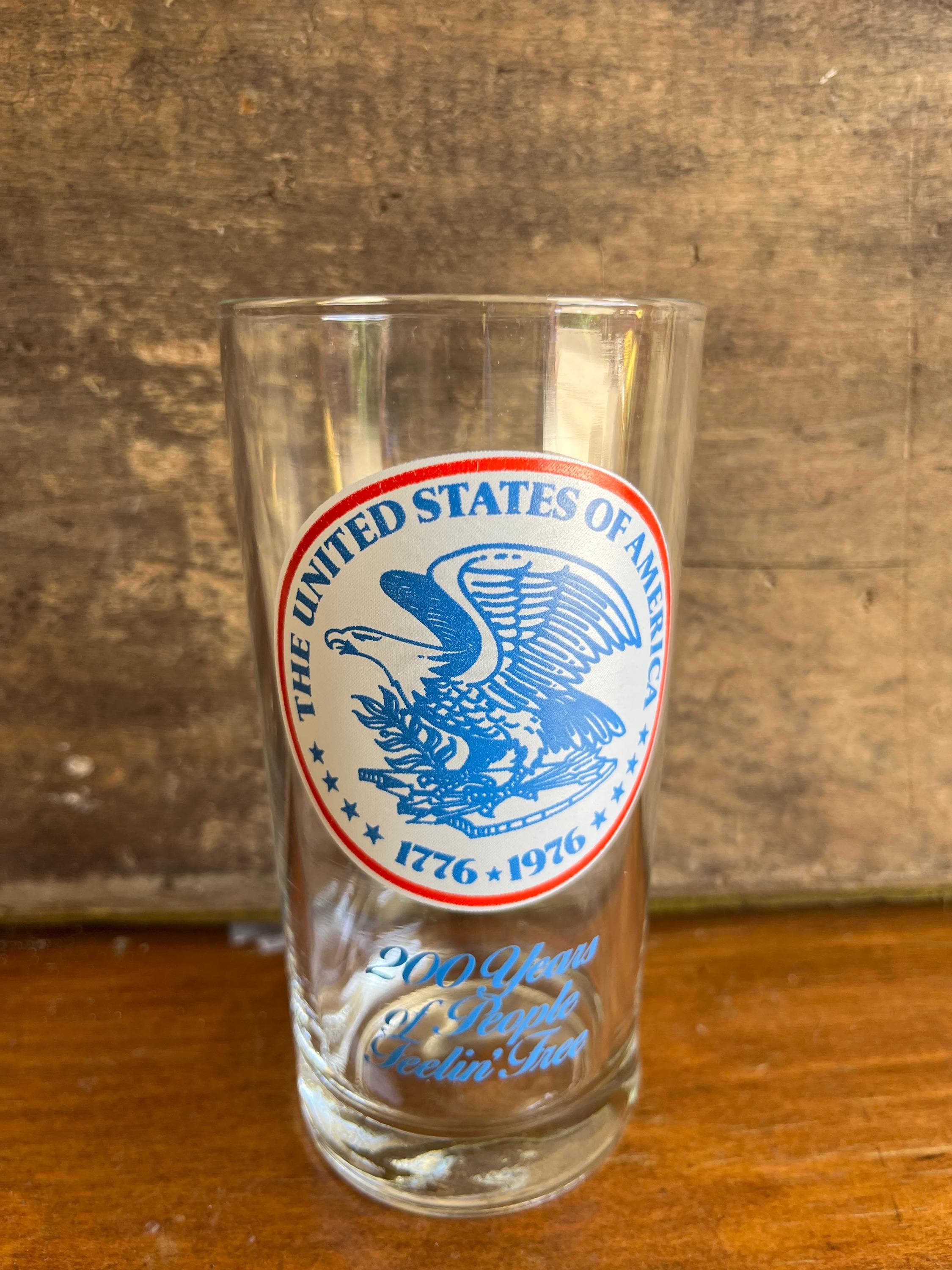 Vintage Bicentennial Glasses - Etsy