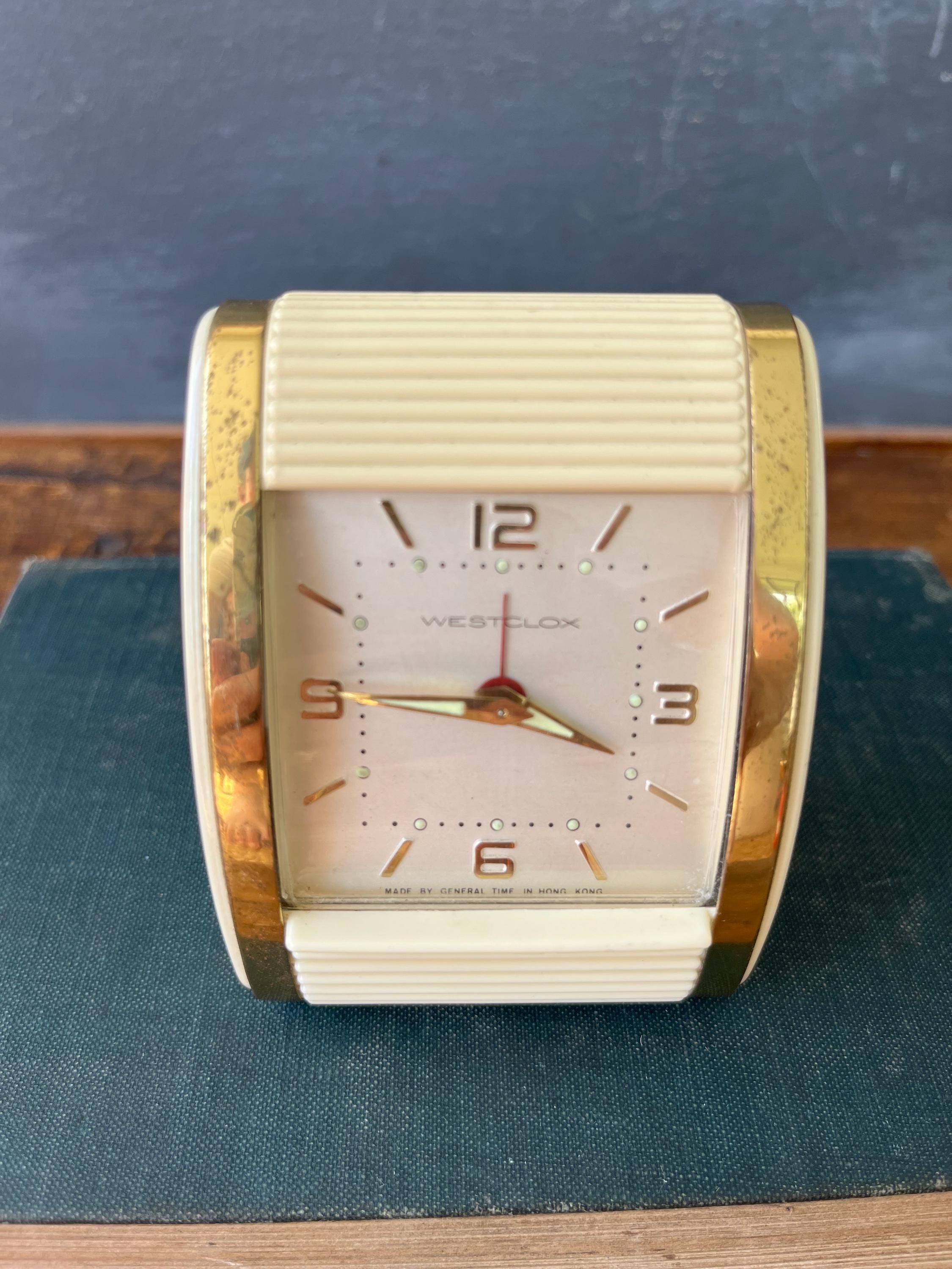 Vintage Westclox Travel Clock - Etsy