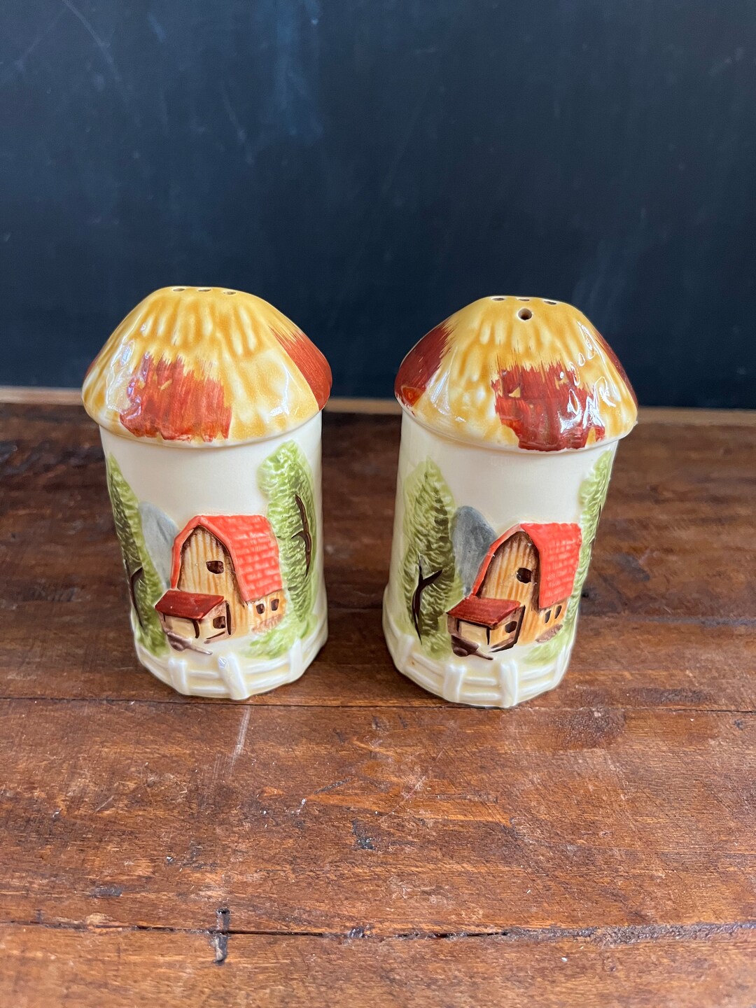 Vintage Marks and Rosenfeld Salt and Pepper Shakers, Made in Japan